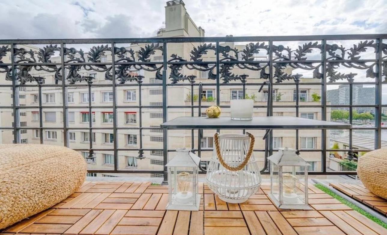 Apartamento Quai De Seine Tour Eiffel Trocadero París Exterior foto